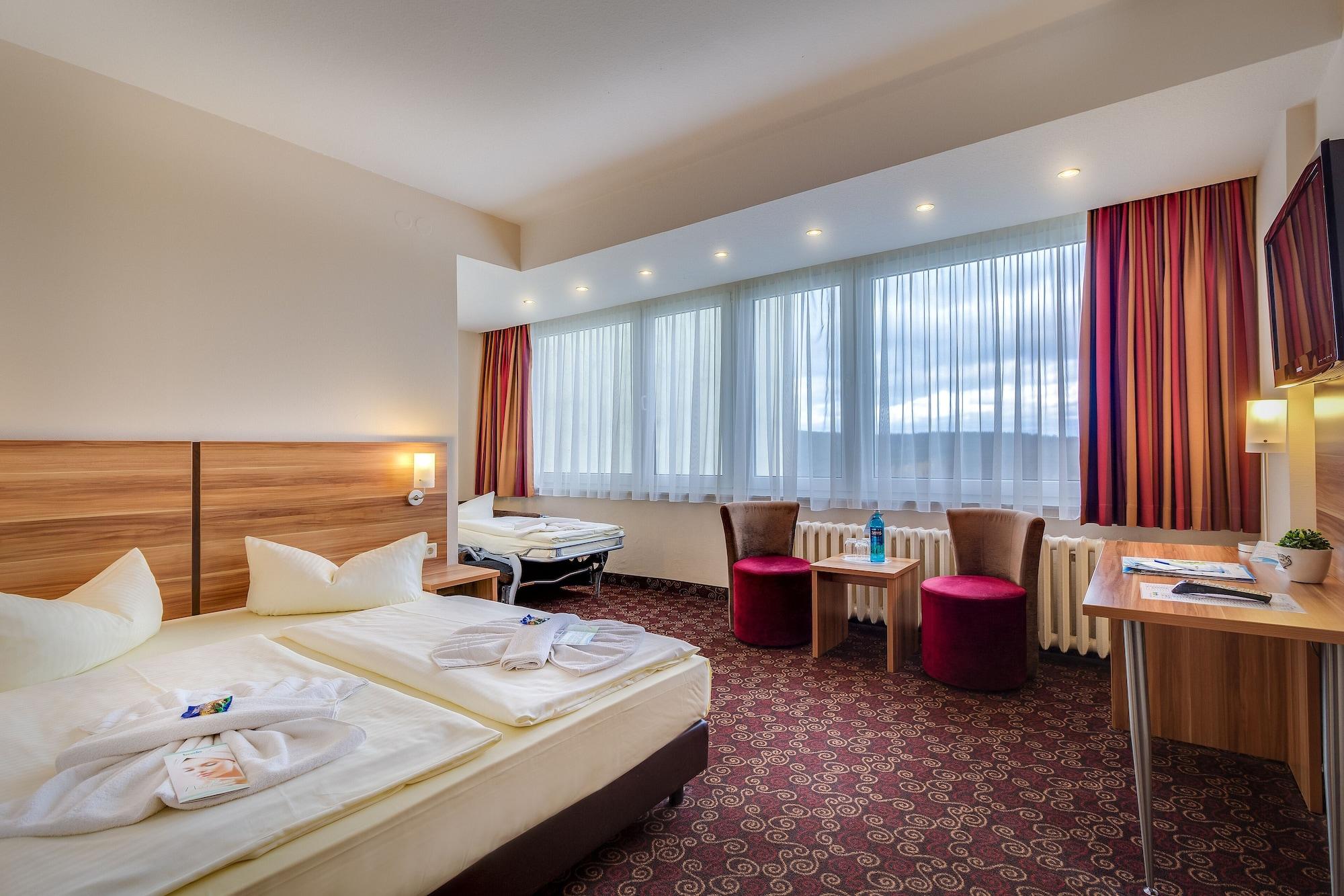 Ferien Hotel Rennsteigblick Friedrichroda Esterno foto